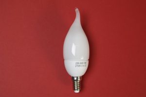 Lâmpada Economizadora Chama Decorativa E14 7W (TR1030)