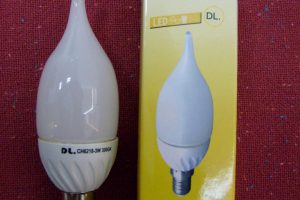 Lâmp. Decor. E14 3W 3000K (TR1158)