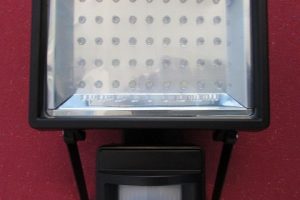 Proj. c/Sensor Estanq 45 Led 3W (TR1079)